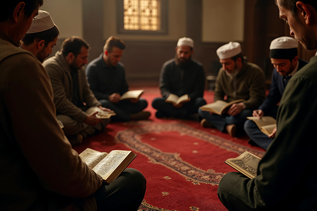 Reciting Quran